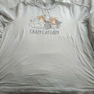Teeturtle cat lady shirt. Kawaii